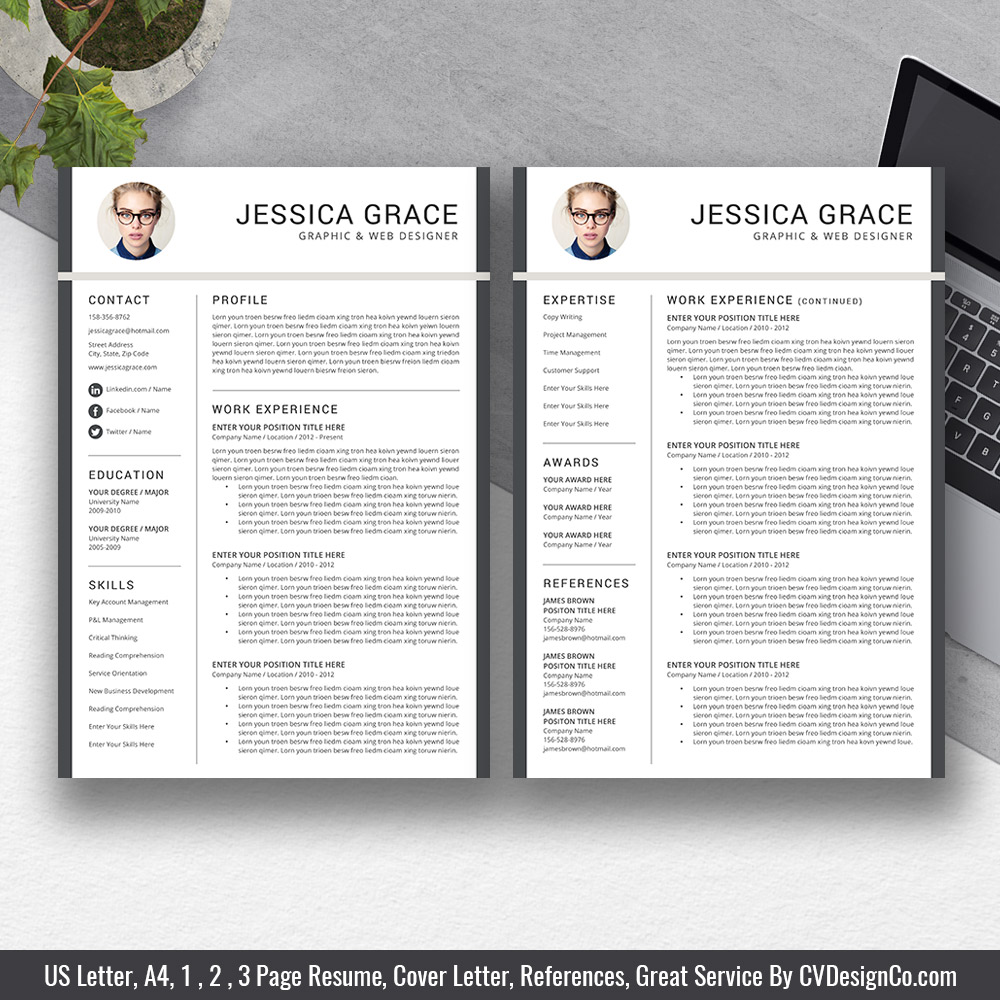 what template to use in word mac for resume